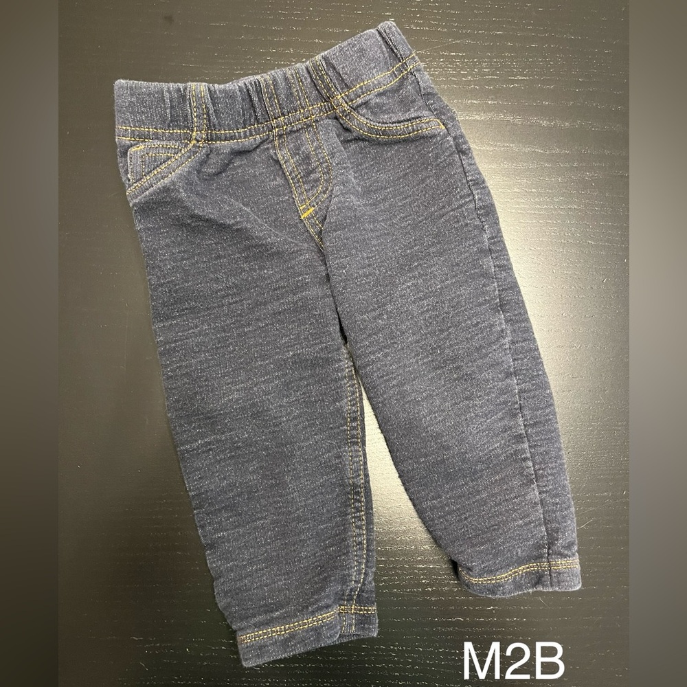 ⭐️2/$5.00⭐️ Carter's 12m Jean Style Stretchy Pants